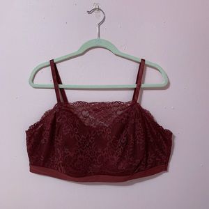Torrid Lacey Red Bralette